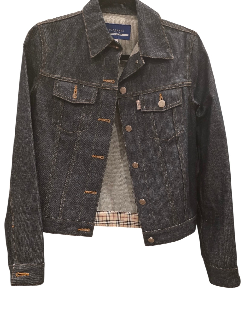 Burberry Dark Indigo Denim Jacket - Women's